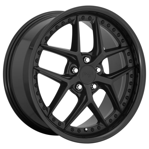 Niche 1PC - Niche 1PC M226 VICE 19X8.5 5X120 Gloss Black Matte Black|M226198521+35
