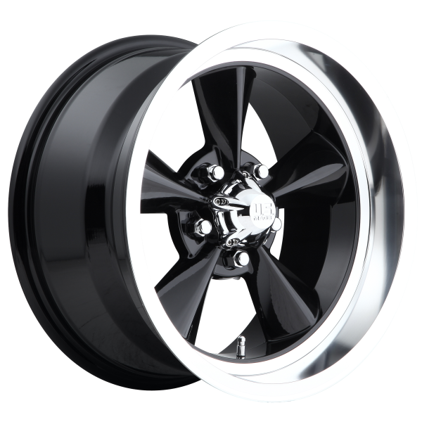 US Mag 1PC - US Mag 1PC U107 STANDARD 15X8 5X4.5 Gloss Black|U10715806545