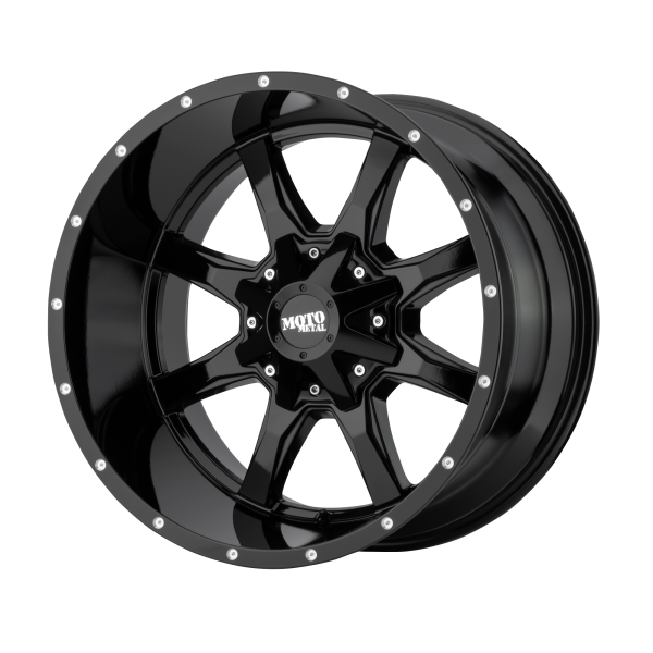 Moto Metal - Moto Metal MO970 18X9 5X4.5 Gloss Black With Milled Lip|MO970890123A18