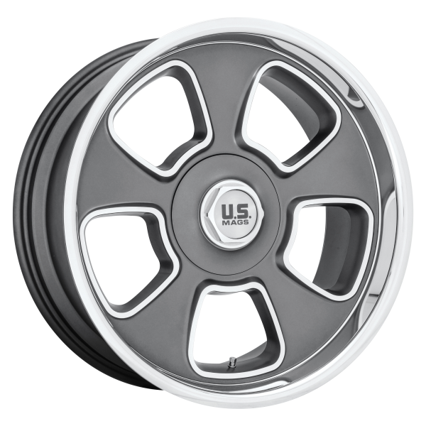 US Mag 1PC - US Mag 1PC U125 BOULEVARD 20X8 5X5.0/5.5 Matte Gun Metal|U12520805745