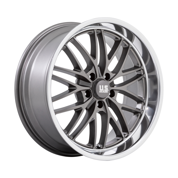 US Mag 1PC - US Mag 1PC U139 SANTA CRUZ 22X9 5X5.0 Anthracite With Diamond Cut Lip|U13922907355
