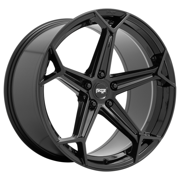 Niche 1PC - Niche 1PC N258 ARROW 20X9 5X120 Gloss Black|M258209021+35