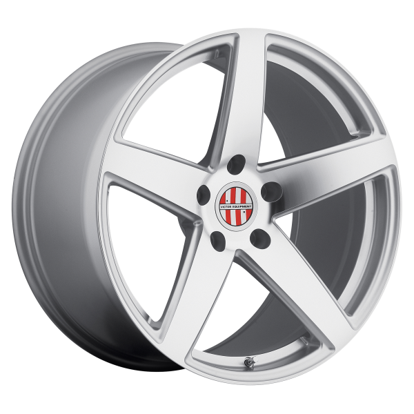 Victor Equipment - Victor Equipment BADEN 18X8 5X130 Silver W/ Mirror Cut Face|1880VIB455130S71