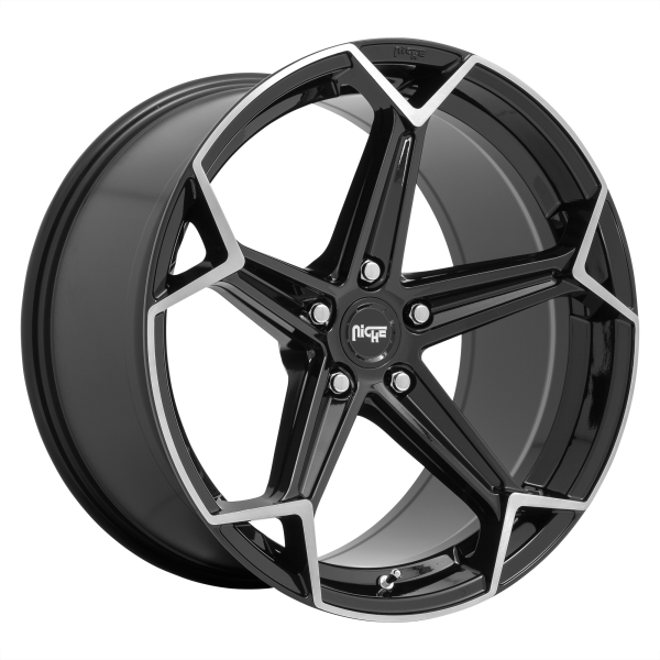 Niche 1PC - Niche 1PC N259 ARROW 20X10.5 5X112 Gloss Black Brushed|M259200544+40