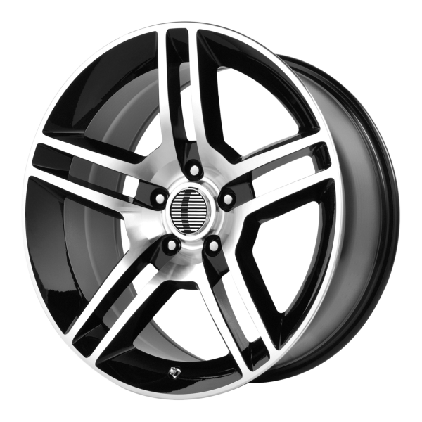 Performance Replicas - Performance Replicas PR101 18X9 5X4.5 Gloss Black Machined|101BM-896530