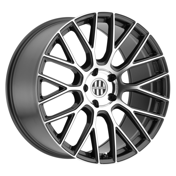 Victor Equipment - Victor Equipment STABIL 18X11 5X130 Gunmetal W/ Mirror Cut Face|1811VIA365130G71