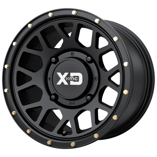XD Powersports - XD Powersports XS135 GRENADE 14X10 4X156 Satin Black|XS13541044700
