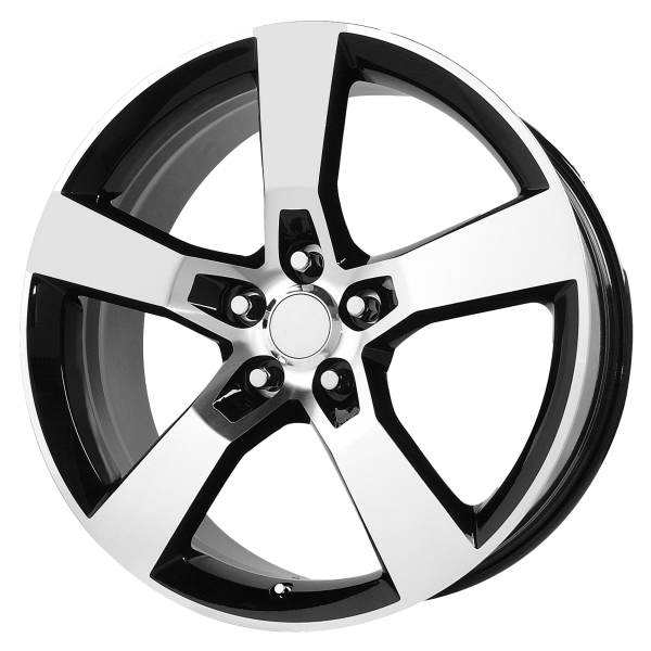 Performance Replicas - Performance Replicas PR125 20X9 5X120 Gloss Black Machined|125B-291240