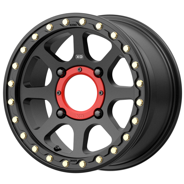 XD Powersports - XD Powersports XS234 ADDICT 2 BEADLOCK 14X10 4X110 Satin Black|XS23441040700