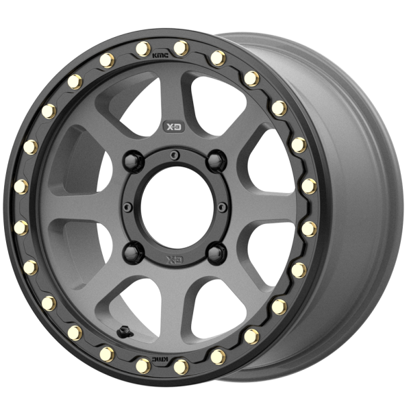 XD Powersports - XD Powersports XS234 ADDICT 2 BEADLOCK 15X6 4X156 Satin Gray|XS23456044438