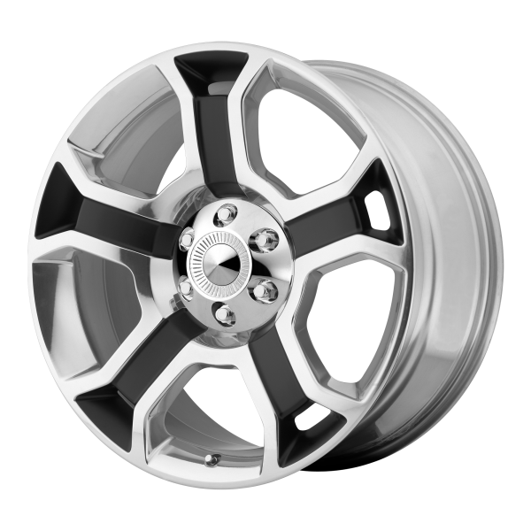 Performance Replicas - Performance Replicas PR127 22X9 6X135 Gloss Black/Polished Spokes & Lip|127P-2296344
