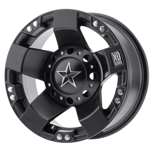 XD Powersports - XD Powersports XS775 ROCKSTAR 14X7 4X156 Satin Black|XS77547044700