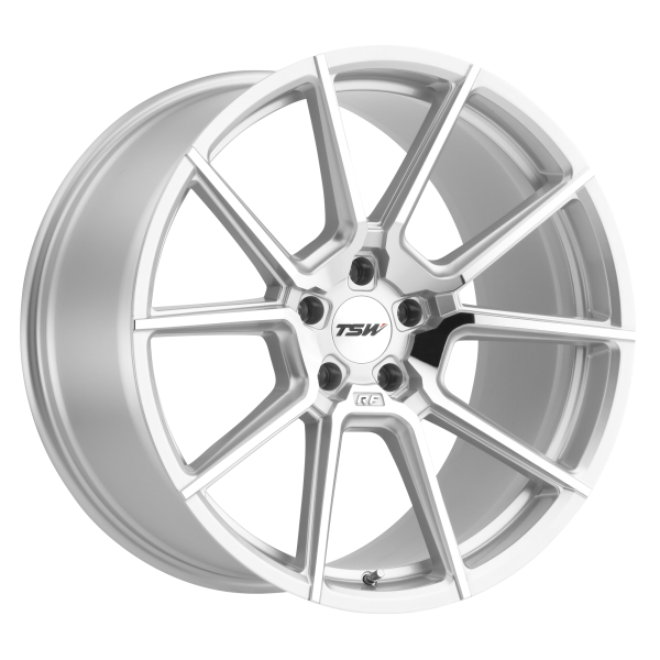 TSW - TSW CHRONO 21X11 5X120 Silver W/ Mirror Cut Face|2111CRN305120S76