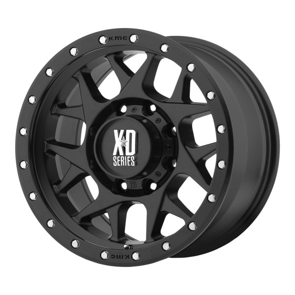 XD - XD XD127 BULLY 18X9 5X5.0 Satin Black With Reinforcing Ring|XD12789050712N