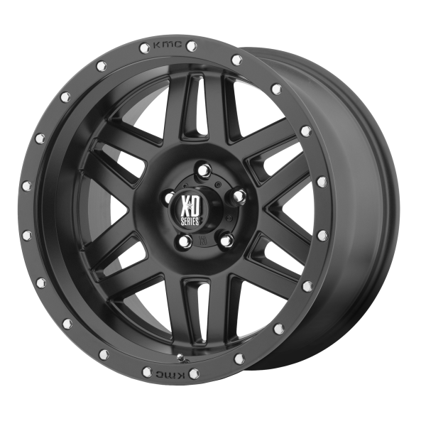 XD - XD XD128 MACHETE 18X9 8X180 Satin Black With Reinforcing Ring|XD12889088718