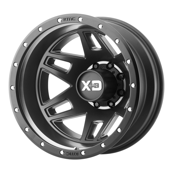 XD - XD XD130 MACHETE DUALLY 20X8.25 8X210 Satin Black With Reinforcing Ring|XD130208897198N