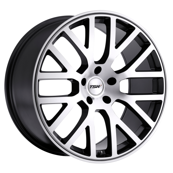 TSW - TSW DONINGTON 18X8 5X112 Gunmetal Mirror Cut Face|1880DON425112B72