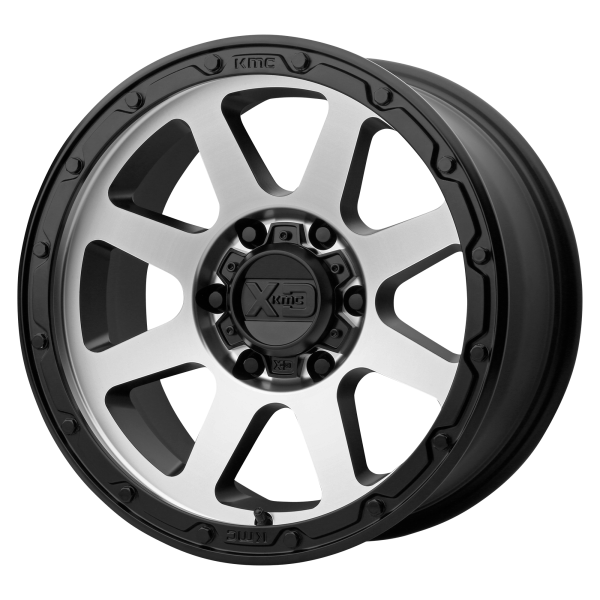 XD - XD XD134 ADDICT 2 17X8.5 5X5.0 Matte Black Machined Face|XD13478550500