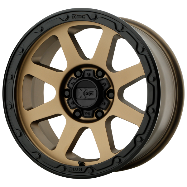 XD - XD XD134 ADDICT 2 17X9 6X5.5 Matte Bronze Matte Black Lip|XD13479068618