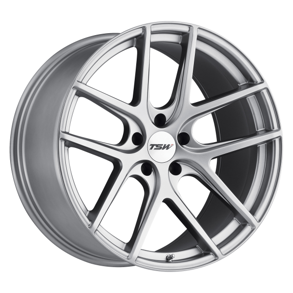 TSW - TSW GENEVA 18X9.5 5X120 Matte Titanium Silver|1895GNV395120S76