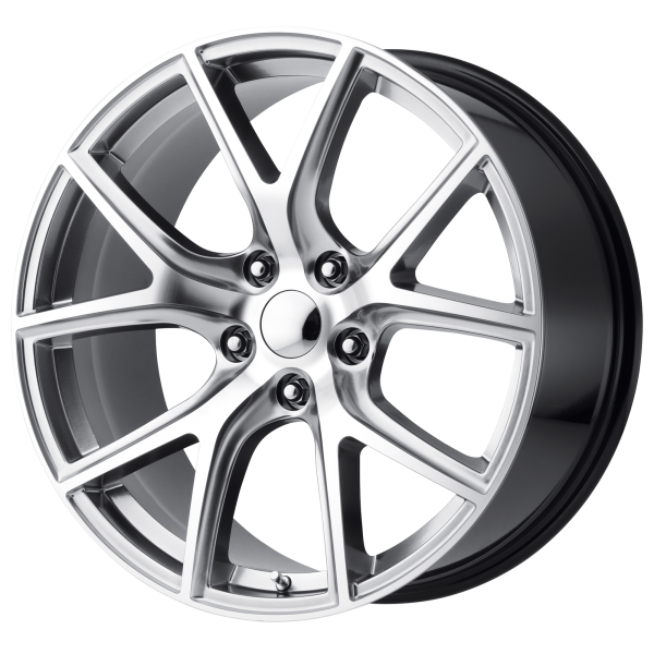 Performance Replicas - Performance Replicas PR181 20X10 5X5.0 Hyper Silver Machined|181HM-217350