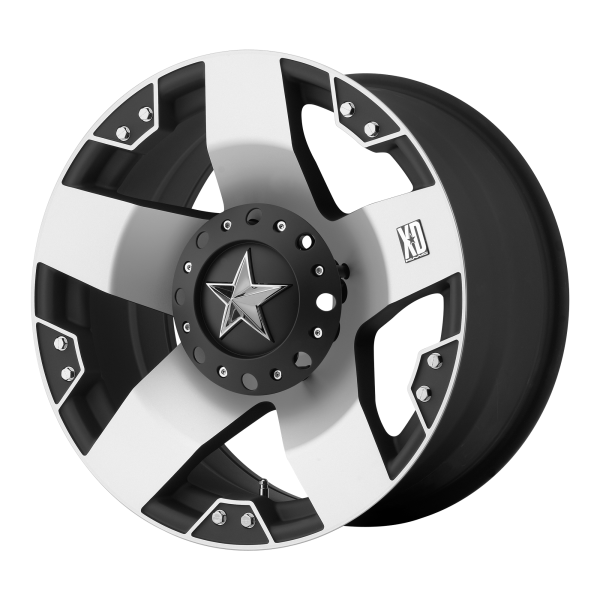 XD - XD XD775 ROCKSTAR 18X9 8X6.5 Machined Face With Matte Black Windows|XD77589080500