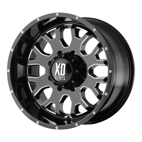 XD - XD XD808 MENACE 20X9 8X180 Gloss Black With Milled Accents|XD80829088318