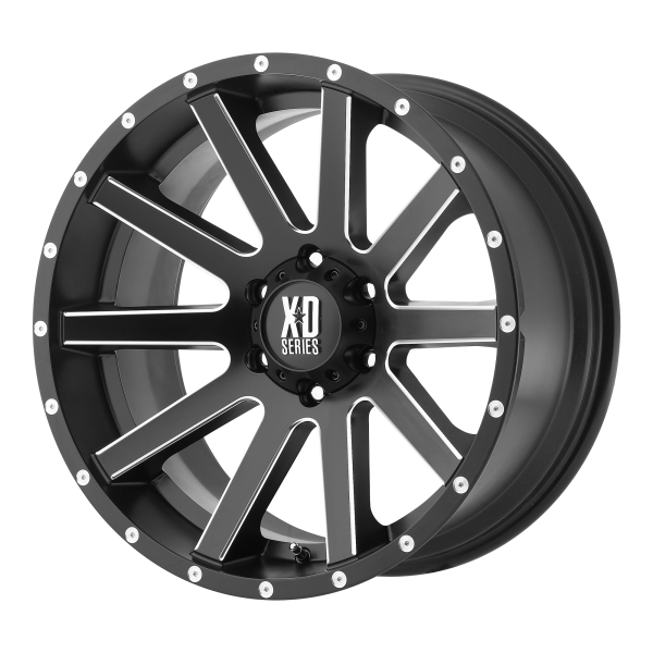 XD - XD XD818 HEIST 17X9 6X5.5 Satin Black Milled|XD81879068930
