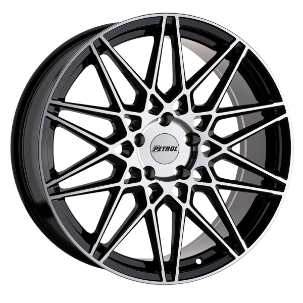 Petrol - Petrol P3C 19X8 5X4.25 Gloss Black W/ Machined Face|1980P3C405108F72