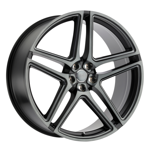 RedBourne - RedBourne CROWN 24X10 5X120 Matte Black W/ Machined Face & Milled Spoke|2410CWN355120F72