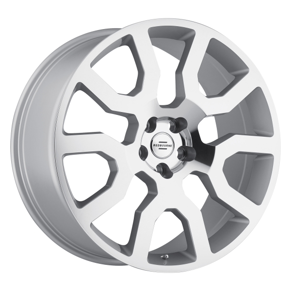 RedBourne - RedBourne HERCULES 22X10 5X120 Silver W/ Mirror Cut Face|2210RHE375120S72