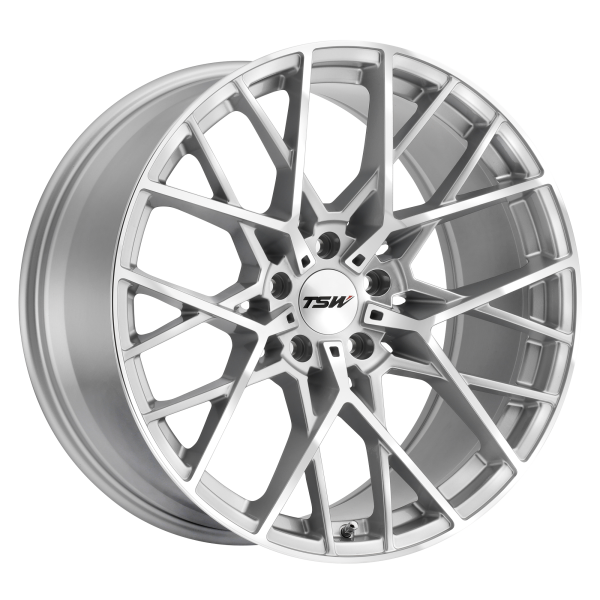TSW - TSW SEBRING 22X9 5X4.5 Silver W/  Mirror Cut Face|2290SEB205114S76