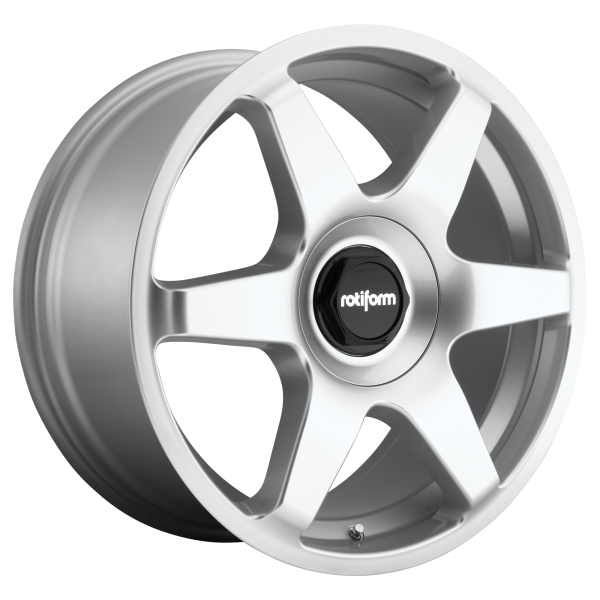 Rotiform 1PC - Rotiform 1PC R114 SIX 18X8.5 5X100/112 Gloss Silver|R114188514+35