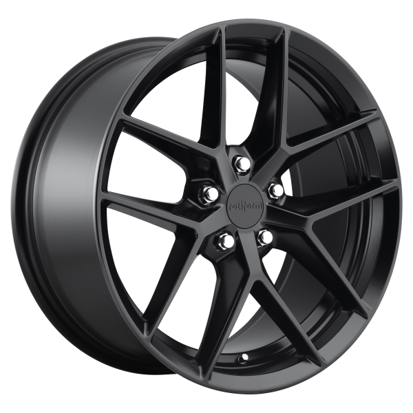 Rotiform 1PC - Rotiform 1PC R134 FLG 19X8.5 5X112 Matte Black|R134198543+45