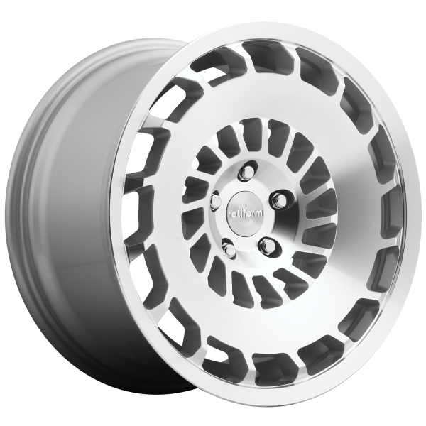 Rotiform 1PC - Rotiform 1PC R135 CCV 18X8.5 5X112 Gloss Silver Machined|R1351885F8+45R