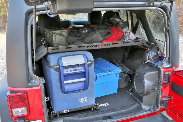 Fabtech - Fabtech JEEP JK CARGO RACK FTS24194