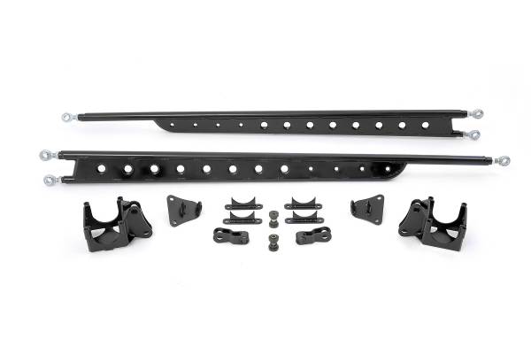 Fabtech - Fabtech SUPER DUTY TRCTN BARS BLACK FTS62003BK