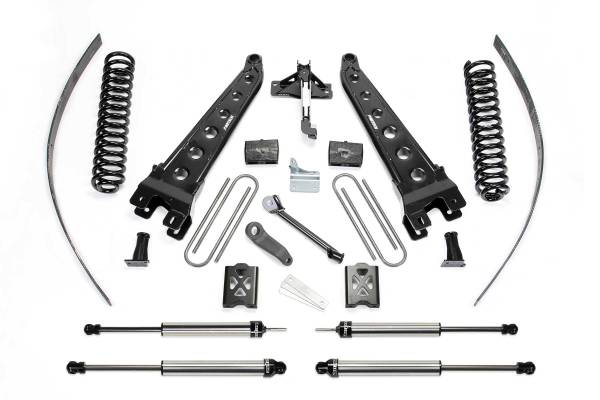 Fabtech - Fabtech 8" RAD ARM SYS W/COILS & DLSS SHKS 05-07 FORD F250 4WD W/FACTORY OVERLOAD K20151DL
