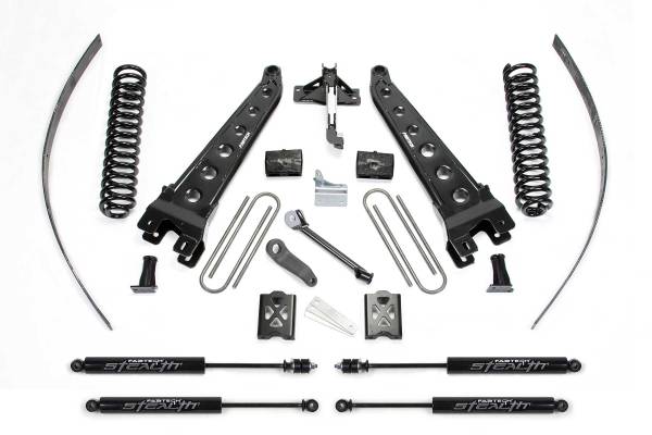 Fabtech - Fabtech 8" RAD ARM SYS W/COILS & STEALTH 05-07 FORD F250 4WD W/FACTORY OVERLOAD K20151M