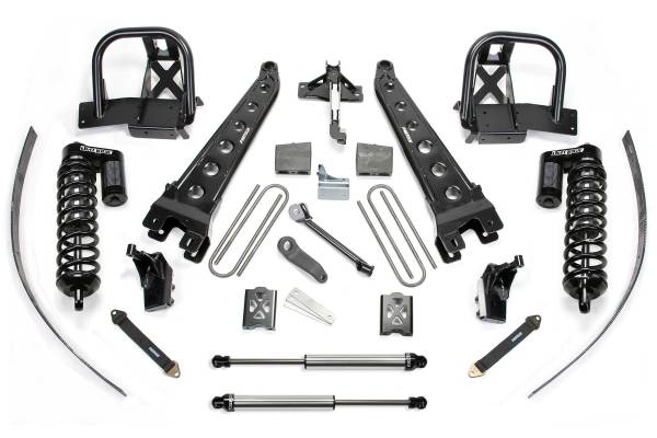Fabtech - Fabtech 8" RAD ARM SYS W/DLSS 4.0 C/O& RR DLSS 05-07 FORD F250 4WD W/FACTORY OVERLOAD K20161DL