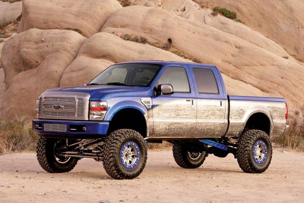 Fabtech - Fabtech 10" 4LINK SYS W/DLSS 4.0 C/O& RR DLSS 08-10 FORD F350 4WD K20381DL