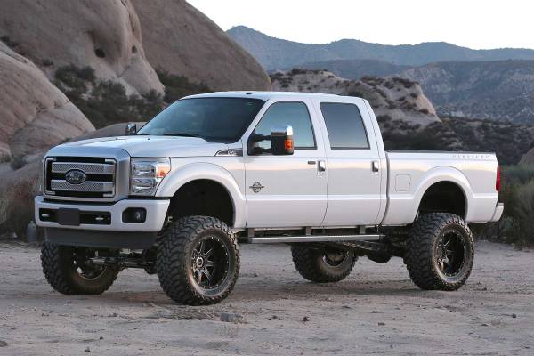 Fabtech - Fabtech 10" 4LINK SYS W/DLSS 4.0 C/O & RR DLSS 2011-16 FORD F350 4WD K2154DL