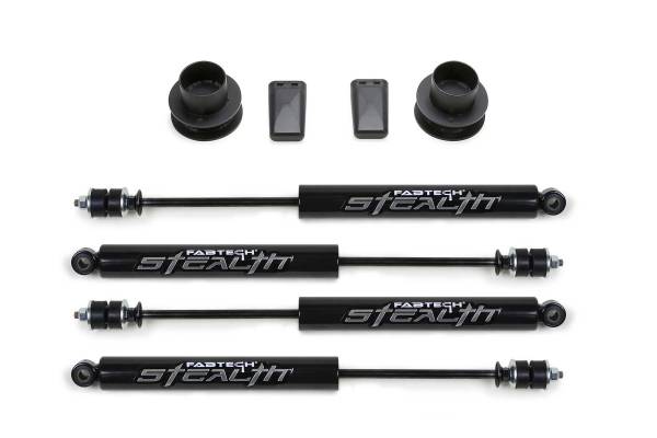 Fabtech - Fabtech 2.5" COIL SPCR KIT W/STEALTH 2014-18 RAM 2500 4WD K3060M