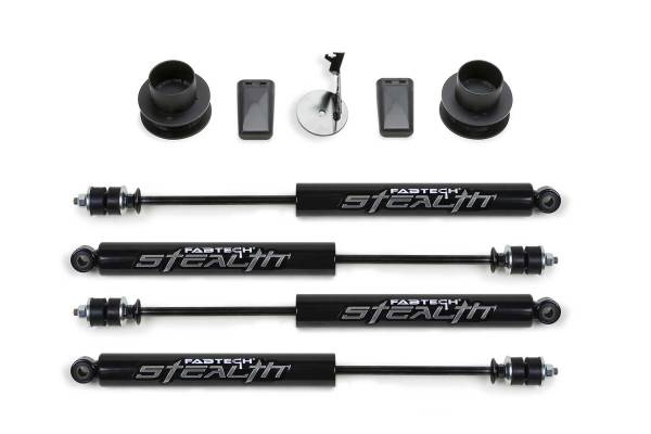 Fabtech - Fabtech 2.5" COIL SPCR KIT W/STEALTH 2019-20 RAM 2500 4WD K3191M