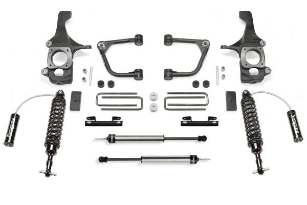 Fabtech - Fabtech 2" UCA KIT W/ UNIBALLS & DLSS 2.5C/O RESI & RR DLSS 2016-19 TOYOTA TUNDRA 4WD TR K7076DL