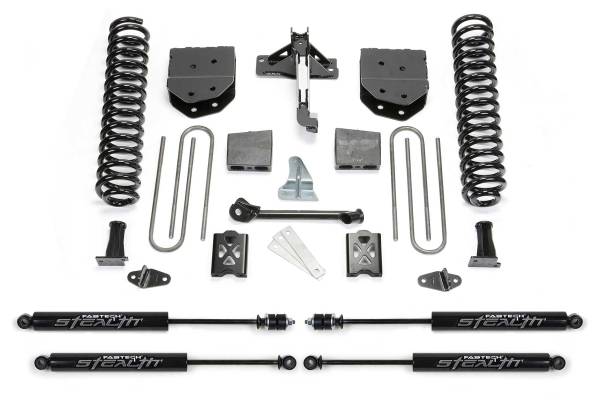 Fabtech - Fabtech 6" BASIC SYS W/STEALTH 05-07 FORD F250 4WD W/FACTORY OVERLOAD K20101M