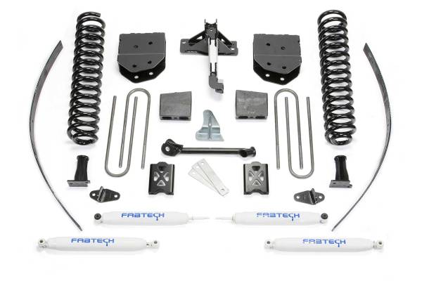 Fabtech - Fabtech 8" BASIC SYS W/PERF SHKS 05-07 FORD F350 4WD K20392