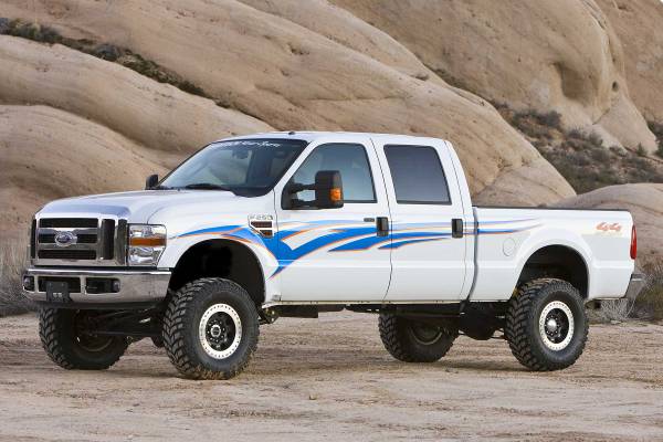 Fabtech - Fabtech 6" 4LINK SYS W/COILS & STEALTH 2008-16 FORD F250 4WD K2120M