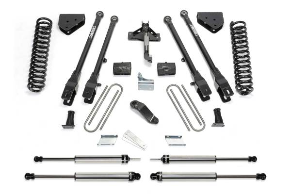 Fabtech - Fabtech 6" 4LINK SYS W/COILS & DLSS SHKS 2008-16 FORD F350/450 4WD 8 LUG K2132DL