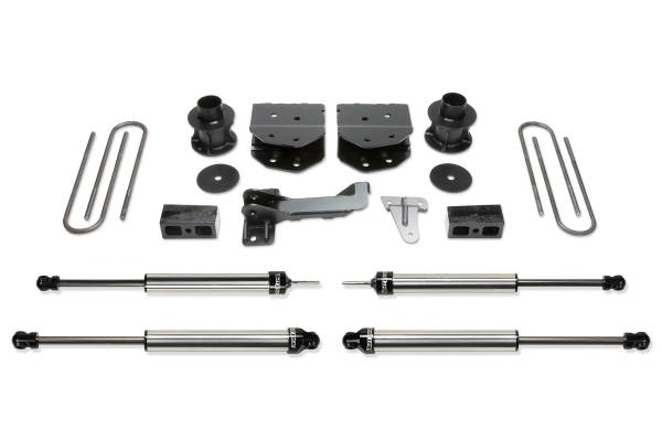 Fabtech - Fabtech 4" BUDGET SYS W/DLSS SHKS 2005-07 FORD F250/350 4WD K2181DL